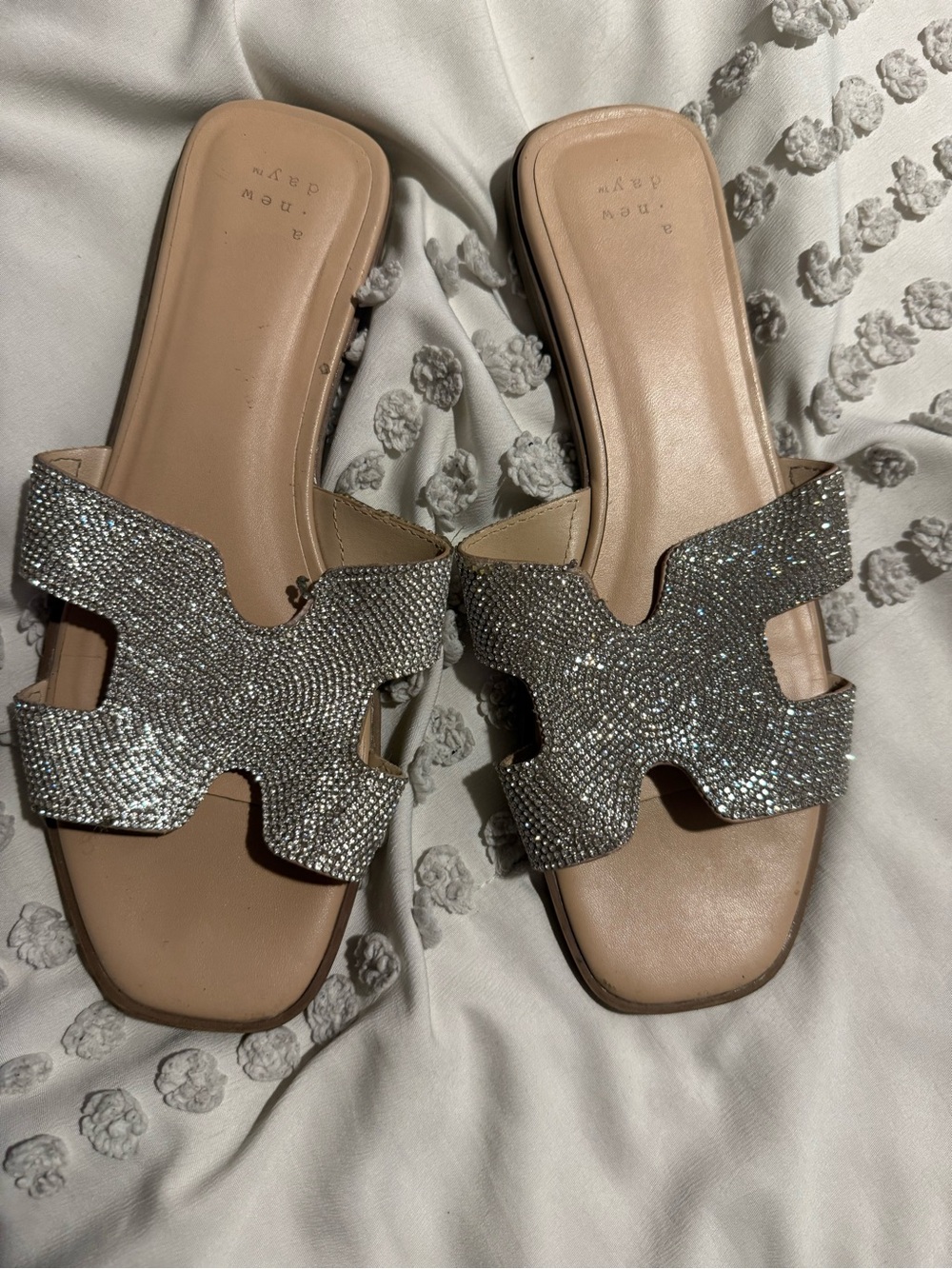 RHINESTONE SANDALS